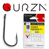 Крючки Gurza-CHIKA FEEDER (F1) BN №10 (10шт/уп)