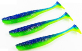 Силиконовая приманка FISHING STYLE RUMBA 8,5"(216 мм) уп.2 шт.#015 Dark blue lime