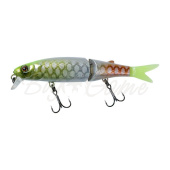 Воблер JACKALL Tiny Magallon цв. albino chartreuse piraruku 88мм 7,6г suspending 1,5 м