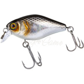 Воблер JACKALL Chubby 41 SR Silent цв. hl silver & black 41мм 5,3г floating