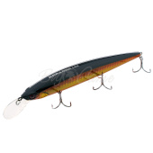 Воблер JACKALL Rerange MR цв. double clutch gold & black, 130мм, 22,5г suspending 2,5 - 3 м