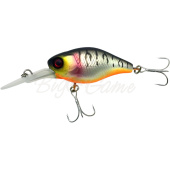 Воблер JACKALL D Chubby 38 Silent цв. uv mat silver tiger 38мм 4,3г floating 1,5м