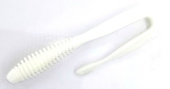 Силиконовая приманка FISHING STYLE HAPPY WORM 3"(75 мм) уп.8 шт.#101 White