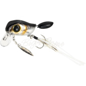 Воблер JACKALL Micro Tappy цв. hl silver & black 54мм 4,8г floating 0 - 0,5 м