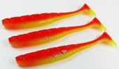 Силиконовая приманка FISHING STYLE RUMBA 8,5"(216 мм) уп.2 шт.#033 Red Apple