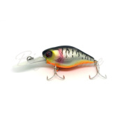 Воблер JACKALL Diving Chubby 38 мм цв. uv mat silver tiger 4,3г floating 1 - 1,5 м