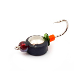 Мормышка WORMIX Таблетка 2,5 с серебряной коронкой крючок № 16 0,15 гр. уп(10шт)