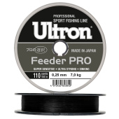 Леска Ultron Feeder PRO 0,33 мм, 12,0 кг, 100 м, черная (уп.5 шт)