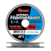Леска Momoi Hameleon Winter 0,10 мм, 1,3 кг, 30 м, прозрачная (уп.10 шт)