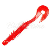 Твистер JACKALL Wobbring 3" (10 шт.) red gold flake, 76мм 22г