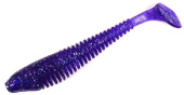Силиконовая приманка FISHING STYLE CHECKMATE 3,5"(89 мм) уп.6 шт.#123 Violet