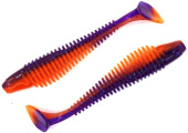 Силиконовая приманка FISHING STYLE CHECKMATE BIG 6,3"(160 мм) уп.2 шт.#005 Maracuja