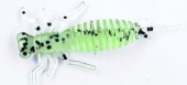 Силиконовая приманка FISHING STYLE LARVA 1,6"(40 мм) уп.15 шт.#133 Emerald