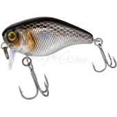 Воблер JACKALL Chubby 41 SSR Silent цв. hl silver & black