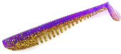 Силиконовая приманка FISHING STYLE AWARUNA 3,5"(88 мм) уп.6 шт.#048 Violet Gold