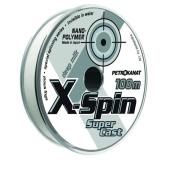 Леска Петроканат X-Spin Deep Milk, 0,20 мм, 4,0 кг, 100 м, белый (уп.5 шт.)