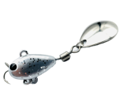 Тейл-спиннер HURRICANE 42g  Silver glitter