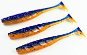 Силиконовая приманка FISHING STYLE RUMBA 8,5"(216 мм) уп.2 шт.#012 Blue Orange