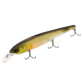 Воблер JACKALL Jockie 120 цв. yk half & half, 120мм, 15,3г floating 0,1 - 0,3 м