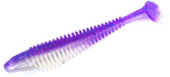 Силиконовая приманка FISHING STYLE CHECKMATE BIG 5,5"(140 мм) уп.3 шт.#026 Shiny Violet