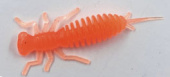 Силиконовая приманка FISHING STYLE LARVA 1,6"(40 мм) уп.15 шт.#130 Orange Fire