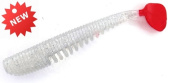 Силиконовая приманка FISHING STYLE AWARUNA 2"(52 мм) уп.16 шт.#128 Silver хвост не красный