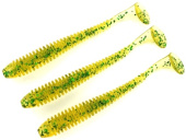 Силиконовая приманка FISHING STYLE SPRING TAIL 3"(77 мм) уп.12 шт.#124 Beer