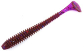 Силиконовая приманка FISHING STYLE SPRING TAIL 4.8"(120 мм) уп.5 шт.#110 Chameleon