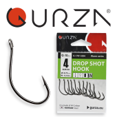 Крючки Gurza-Drop Shot Hook №4 BN (0,122 г / Ø 0,73 мм) (10шт/уп)