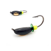 Мормышка WORMIX Нимфа 2 с золотой коронкой крючок № 18 0,15 гр. 5161 уп(10шт)
