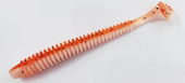 Силиконовая приманка FISHING STYLE SPRING TAIL 4"(102 мм) уп.6 шт.#053 Glow