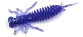 Силиконовая приманка FISHING STYLE LARVA 1,6"(40 мм) уп.15 шт.#123 Violet