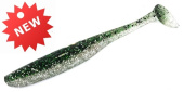 Силиконовая приманка FISHING STYLE RUMBA 5,5"(140 мм) уп.4 шт.#042 Green Shad
