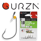 Крючки Gurza-SHANK G-LOCK XP LEHS № 1/0 BN (3шт/уп)