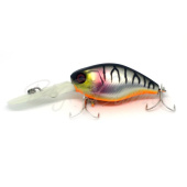 Воблер JACKALL DD Chubby 38 цв. uv mat silver tiger 38мм 4,7г floating 1,5 - 2 м