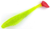 Силиконовая приманка FISHING STYLE CHECKMATE BIG 5,5"(140 мм) уп.3 шт.#106 Lemon