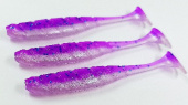 Силиконовая приманка FISHING STYLE RUMBA 8,5"(216 мм) уп.2 шт.#026 Shiny Violet