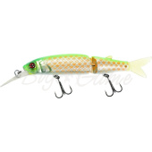 Воблер JACKALL Tiny Magallon MR цв. lime pirarucu 88мм 7,6г suspending 1,5 м