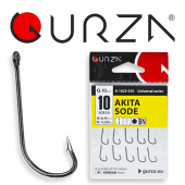 Крючки Gurza-AKITA SODE RING BN №10 (10шт/уп)