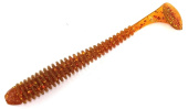 Силиконовая приманка FISHING STYLE SPRING TAIL 4.8"(120 мм) уп.5 шт.#113 Motor oil