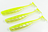 Силиконовая приманка FISHING STYLE RUMBA 8,5"(216 мм) уп.2 шт.#025 Shiny Lime