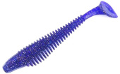 Силиконовая приманка FISHING STYLE CHECKMATE BIG 5,5"(140 мм) уп.3 шт.#123 Violet