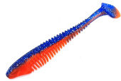 Силиконовая приманка FISHING STYLE CHECKMATE 3"(75 мм) уп.8 шт.#012 Blue Orange