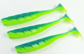 Силиконовая приманка FISHING STYLE RUMBA 8,5"(216 мм) уп.2 шт.#004 Blue Mint