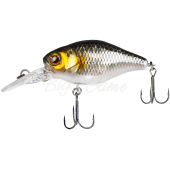 Воблер JACKALL Chubby 38 MR цв. hl silver & black 38мм 4,4г floating 1 м