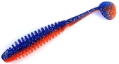 Силиконовая приманка FISHING STYLE MORDER 3"(75 мм) уп.8 шт.#012 Blue Orange