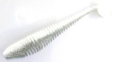 Силиконовая приманка FISHING STYLE CHECKMATE 3"(75 мм) уп.8 шт.#031 White Silver