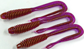 Силиконовая приманка FISHING STYLE HAPPY WORM  4"(102 мм) уп.6 шт.#109 LOX