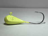 Мормышка RigPro Судаковая 15 гр. Салатовая ФЛЦ