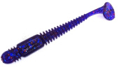 Силиконовая приманка FISHING STYLE TIOGA 4"(102 мм) уп.5 шт.#111 Deep purple